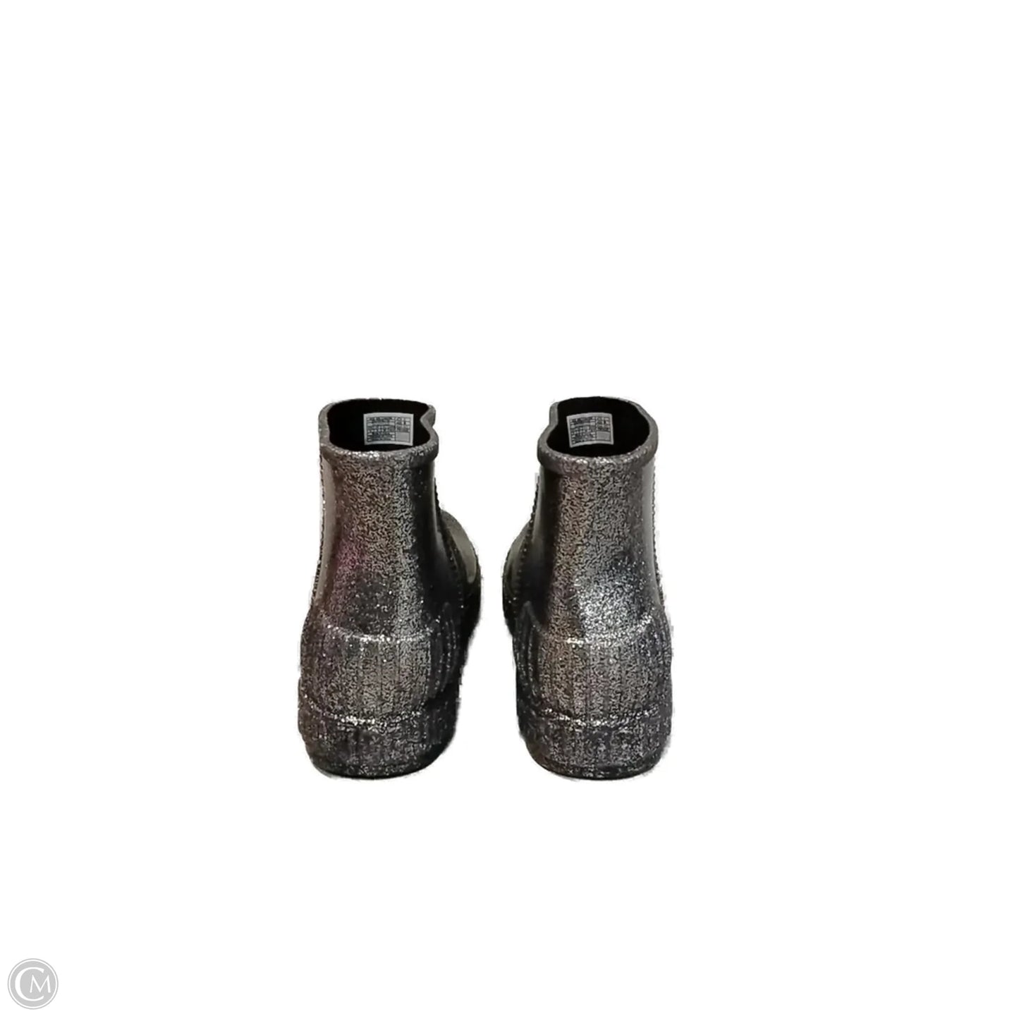 Boots Designer By Ugg In Silver, Size: 6