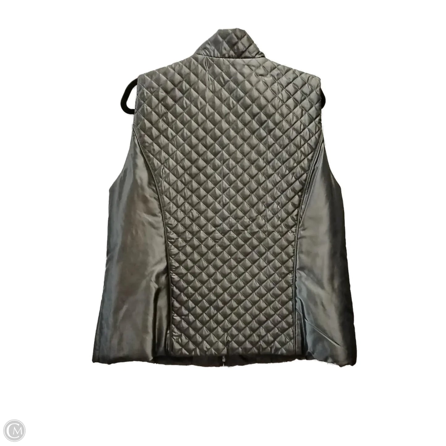 Vest Puffer & Quilted By Jones New York In Grey, Size: 8tall