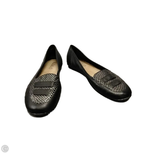 Shoes Flats By Michelle D. In Black, Size: 9.5