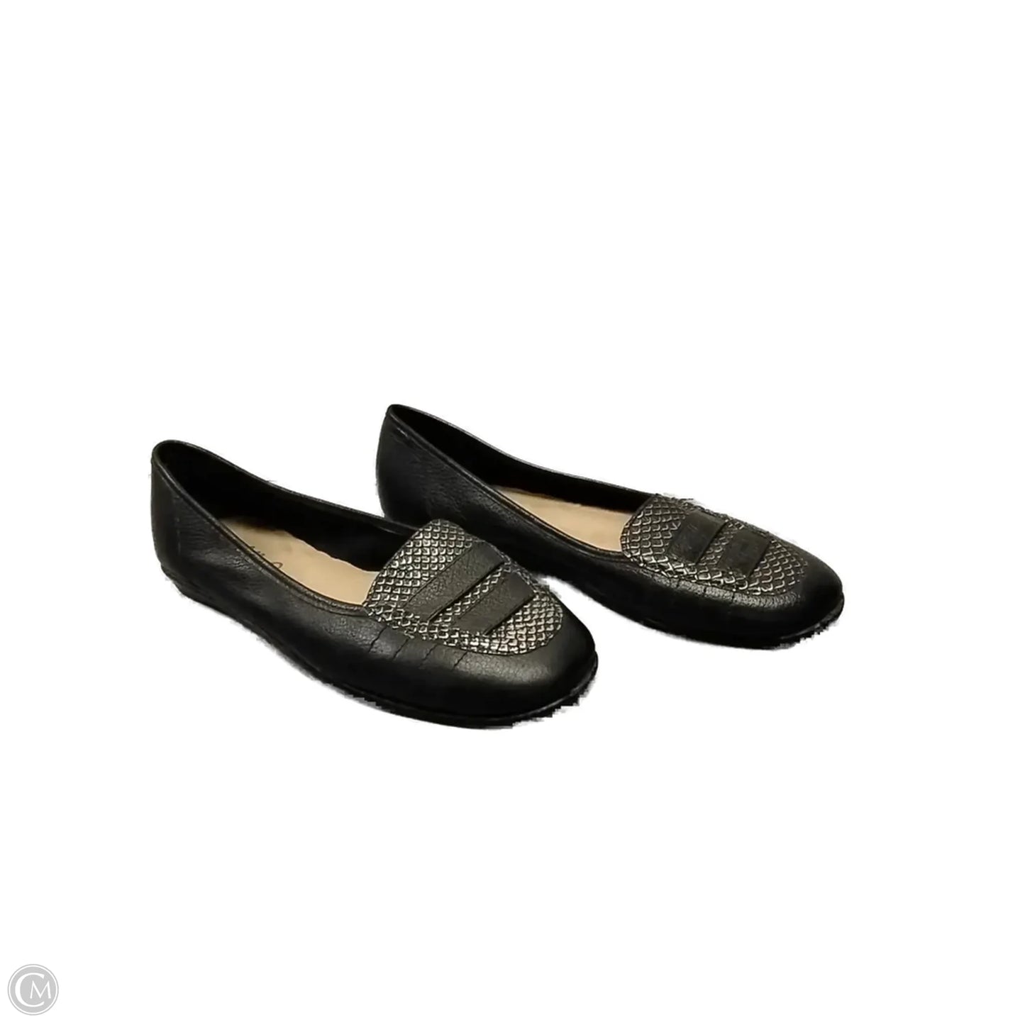 Shoes Flats By Michelle D. In Black, Size: 9.5