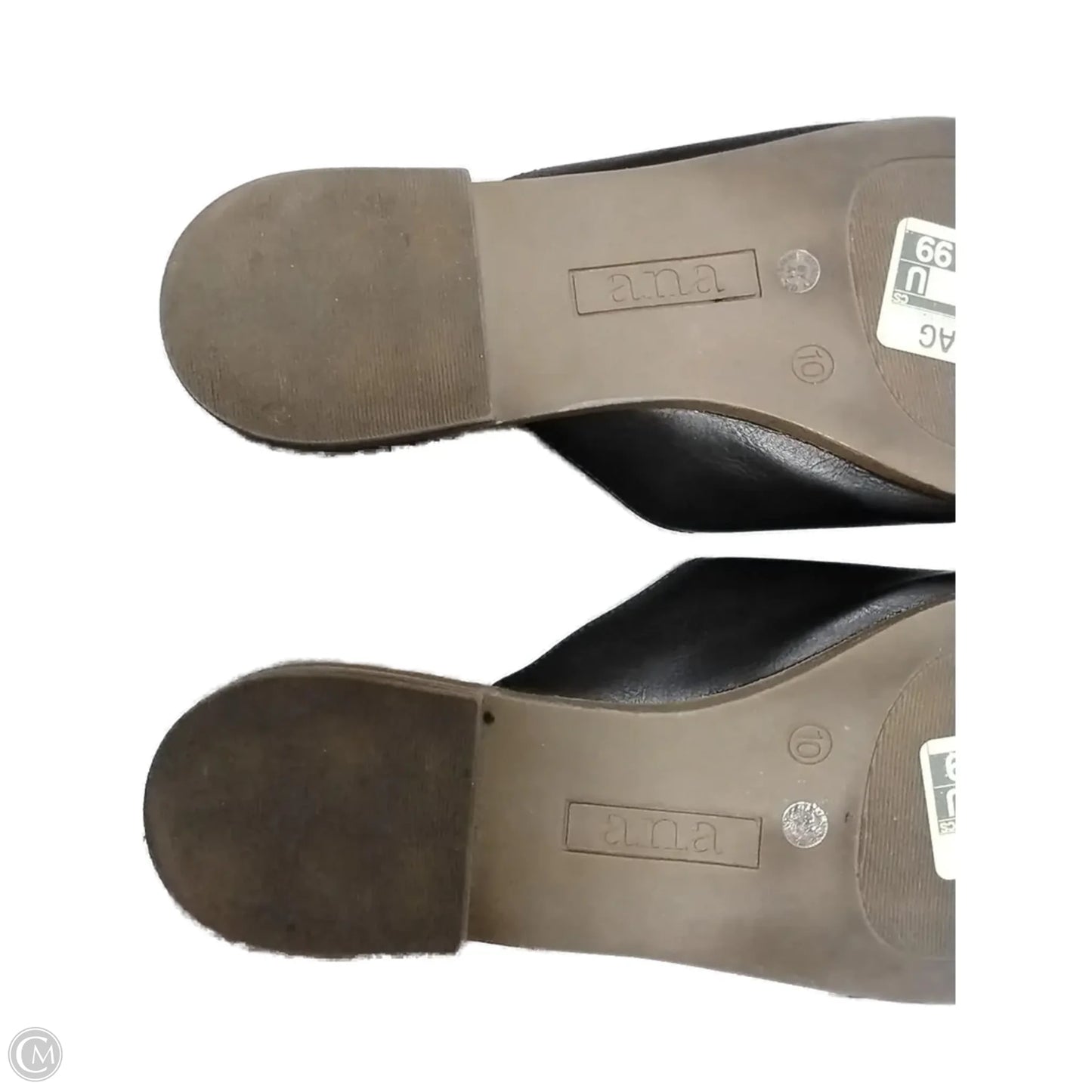 Shoes Flats By Ana In Black, Size: 10