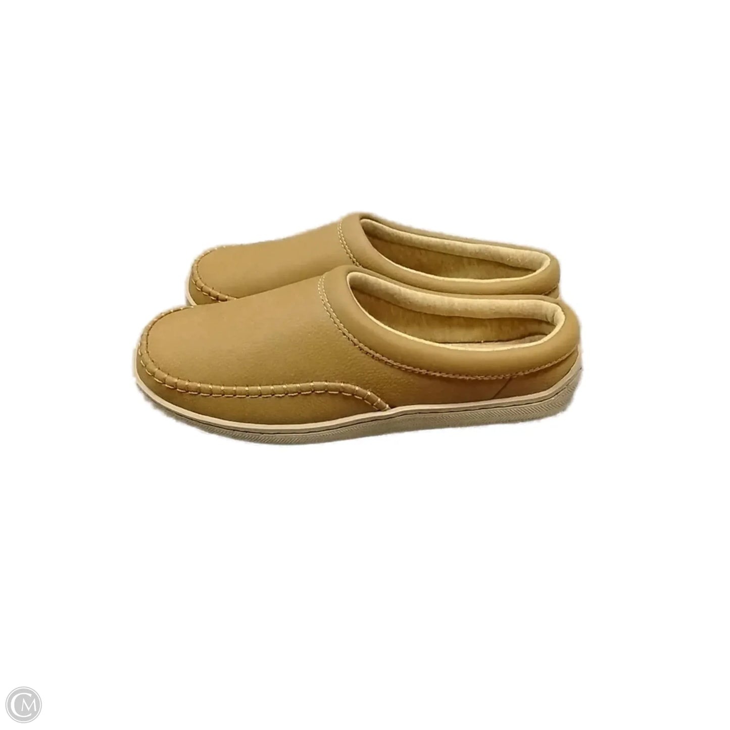 Slippers By Clothes Mentor In Tan, Size: 8.5