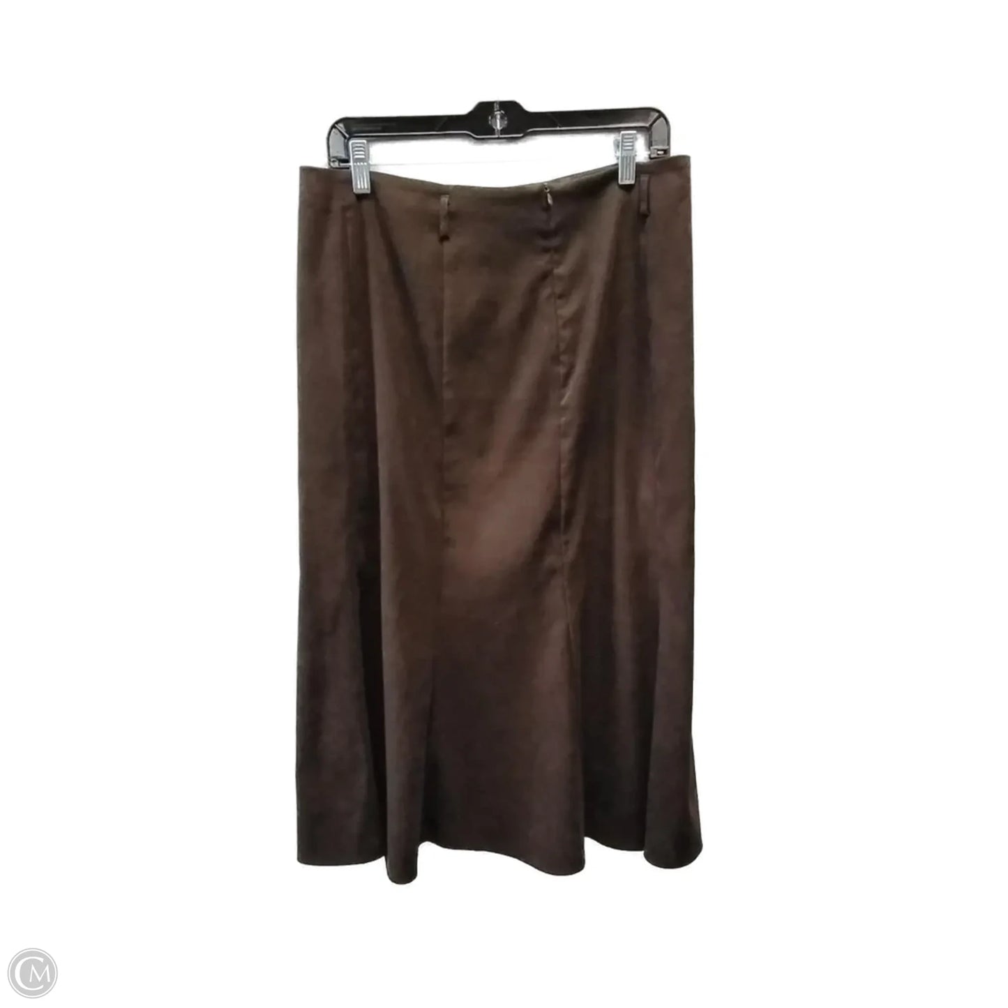 Skirt Maxi By Dressbarn In Brown, Size: 10