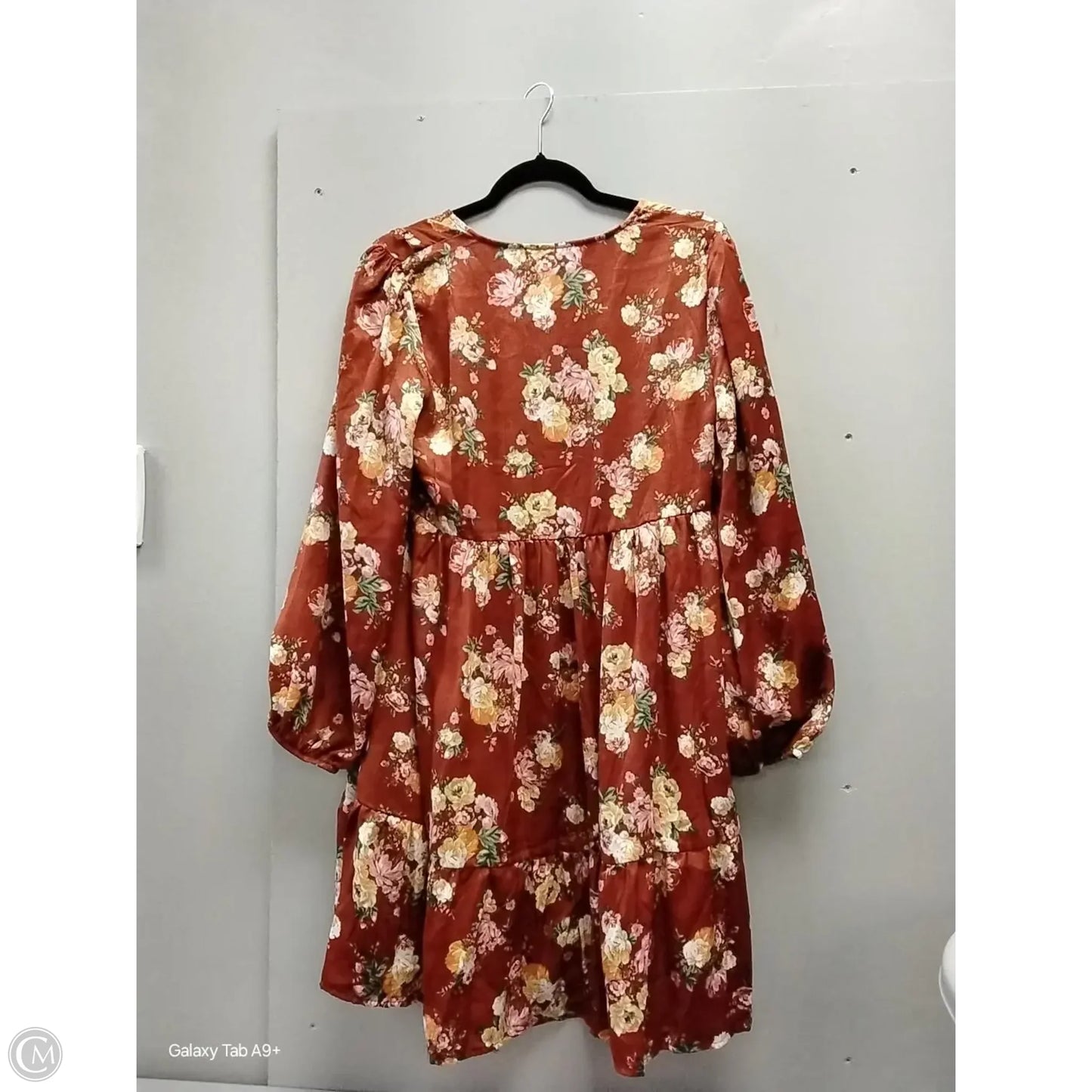 Dress Casual Midi By Maurices In Floral Print, Size: M