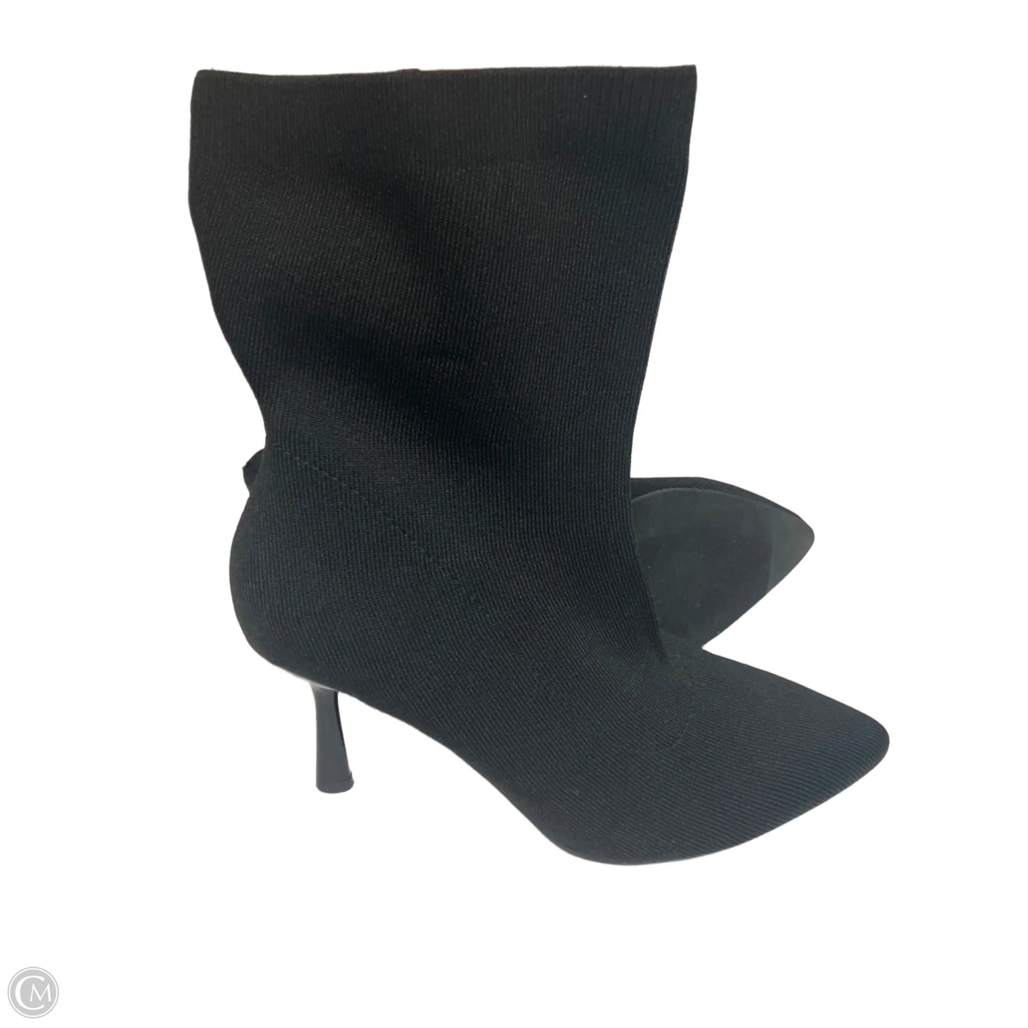 Boots Ankle Heels By Cmc In Black, Size: 9.5