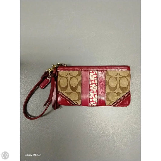 Wallet Designer By Coach, Size: Small