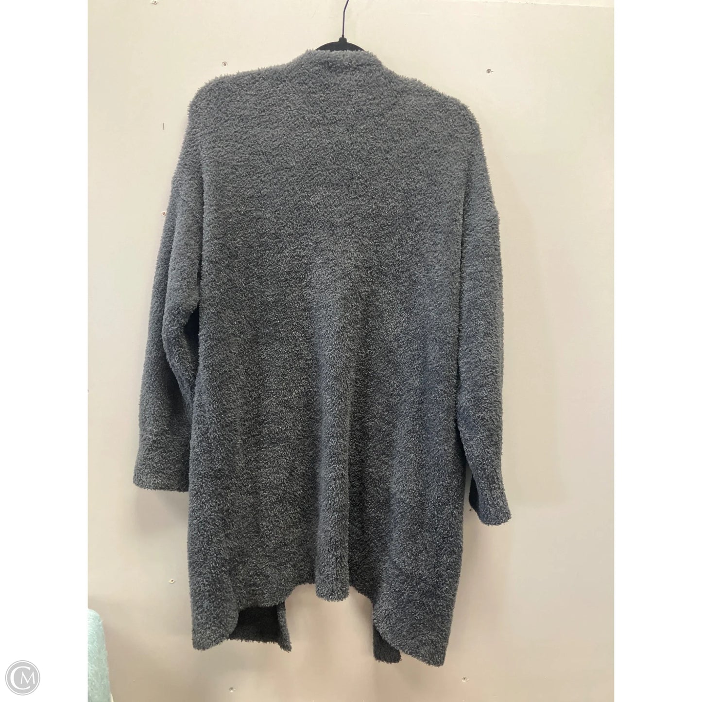 Sweater Cardigan By Stars Above In Grey, Size: L