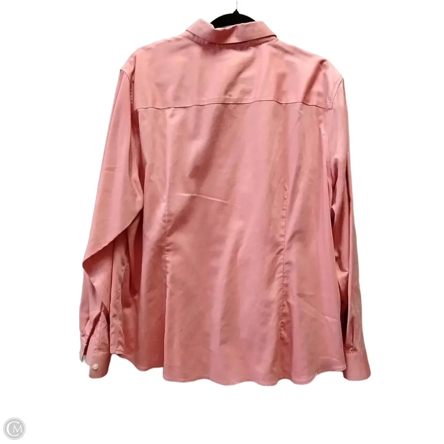 Top Long Sleeve By Jones New York In Red, Size: 3x