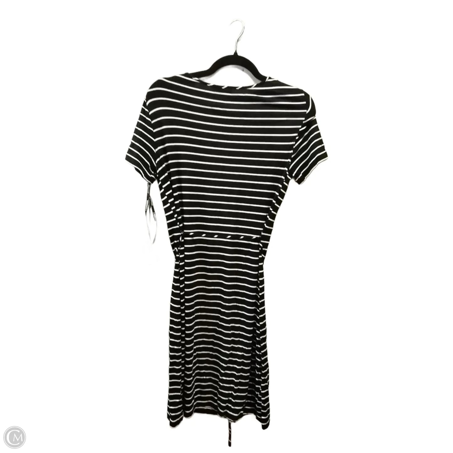 Dress Casual Short By Calvin Klein In Striped Pattern, Size: S
