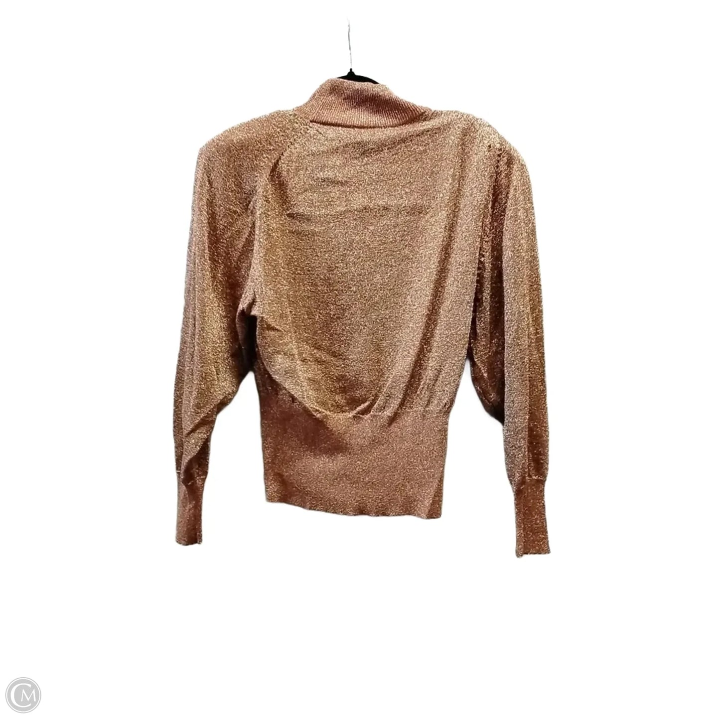 Sweater By Clothes Mentor In Bronze, Size: M