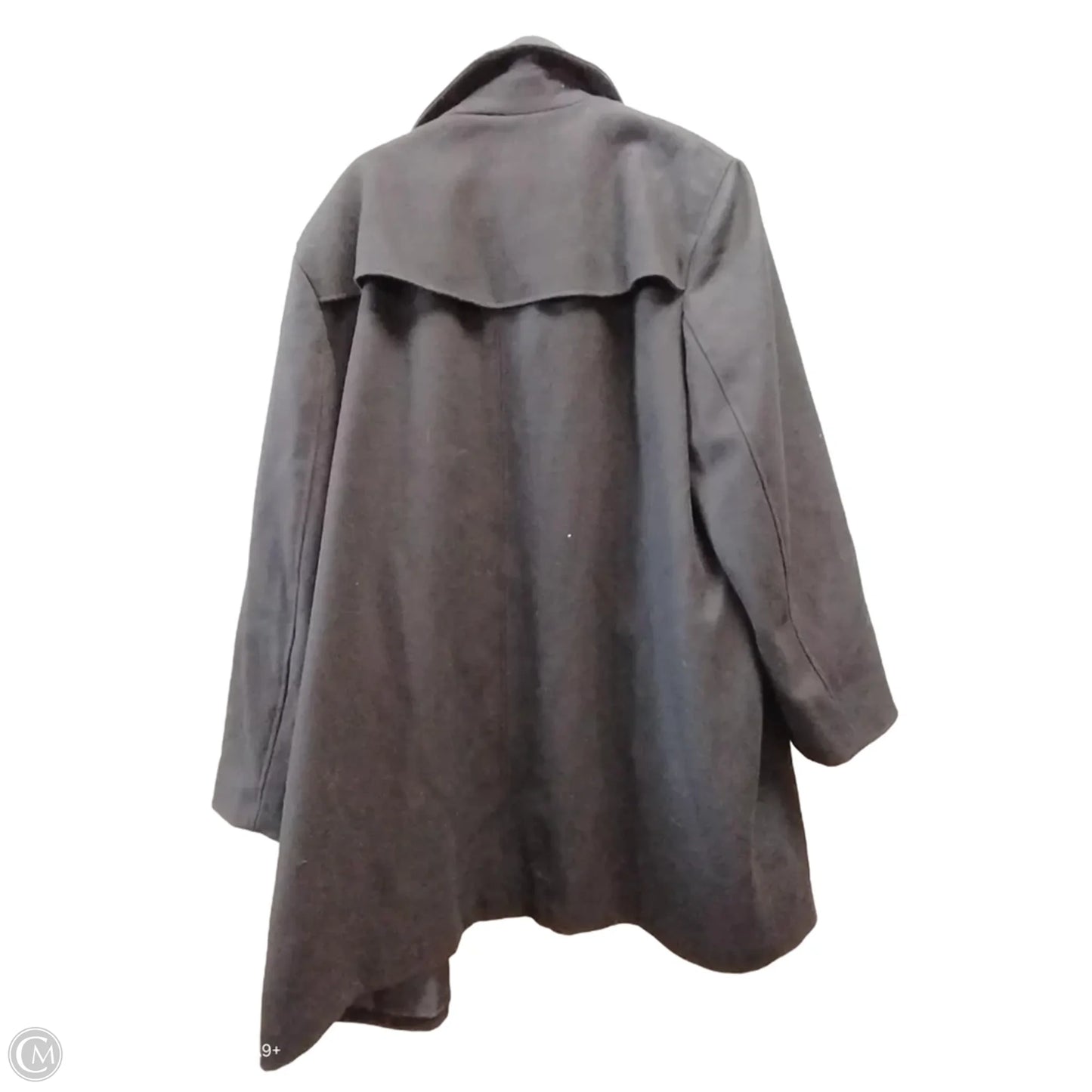 Coat Peacoat By Jones New York In Black, Size: 3x