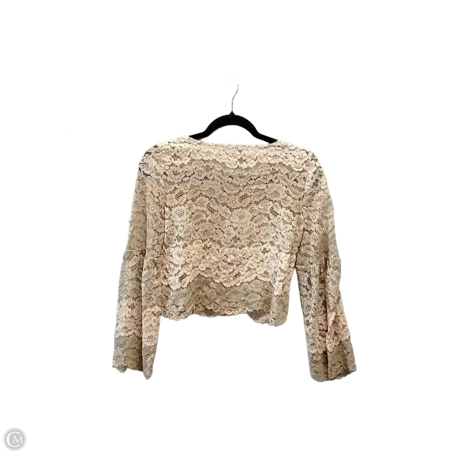 Top Long Sleeve By Wayf In Pink, Size: Xs