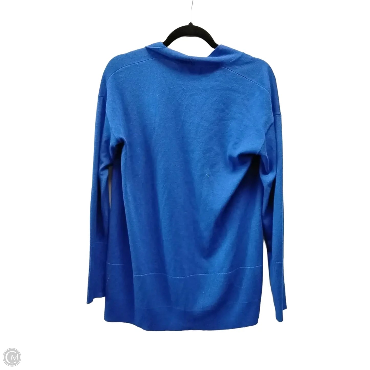 Sweater Cardigan By Banana Republic In Blue, Size: S