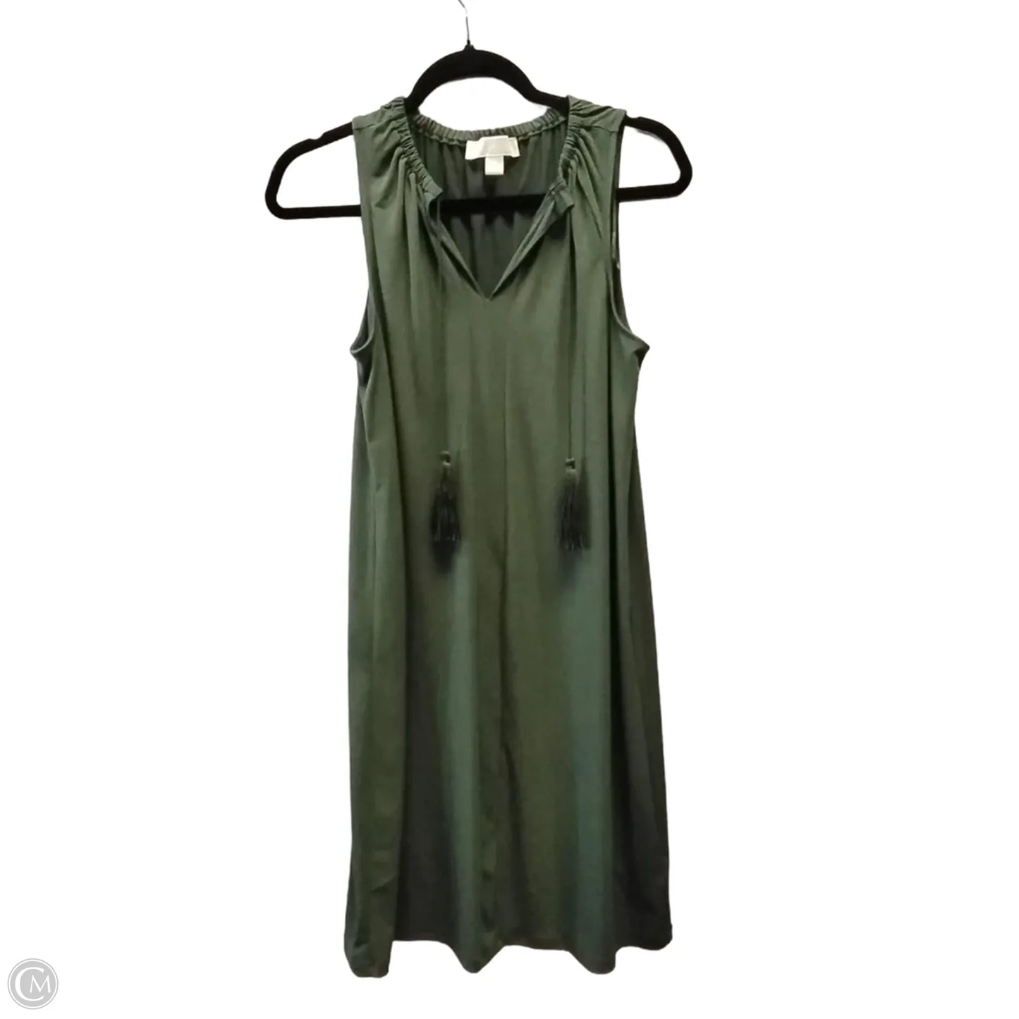 Dress Casual Midi By Michael By Michael Kors In Green, Size: S