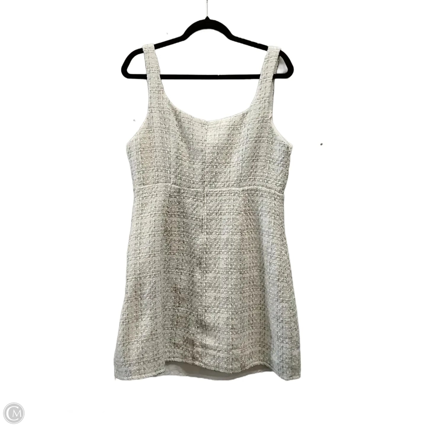 Dress Casual Short By Shein In Checkered Pattern, Size: Xl