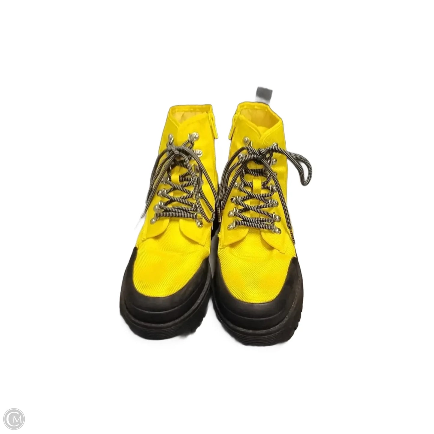 Boots Combat By Steve Madden In Yellow, Size: 8.5