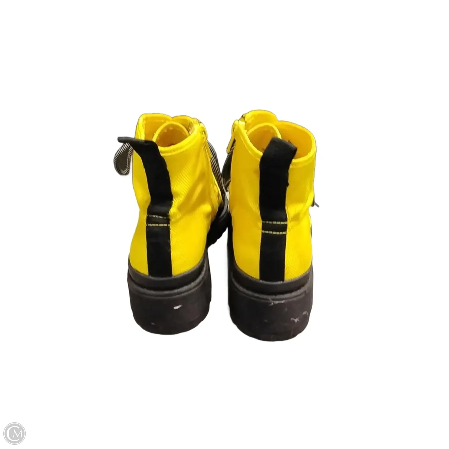 Boots Combat By Steve Madden In Yellow, Size: 8.5