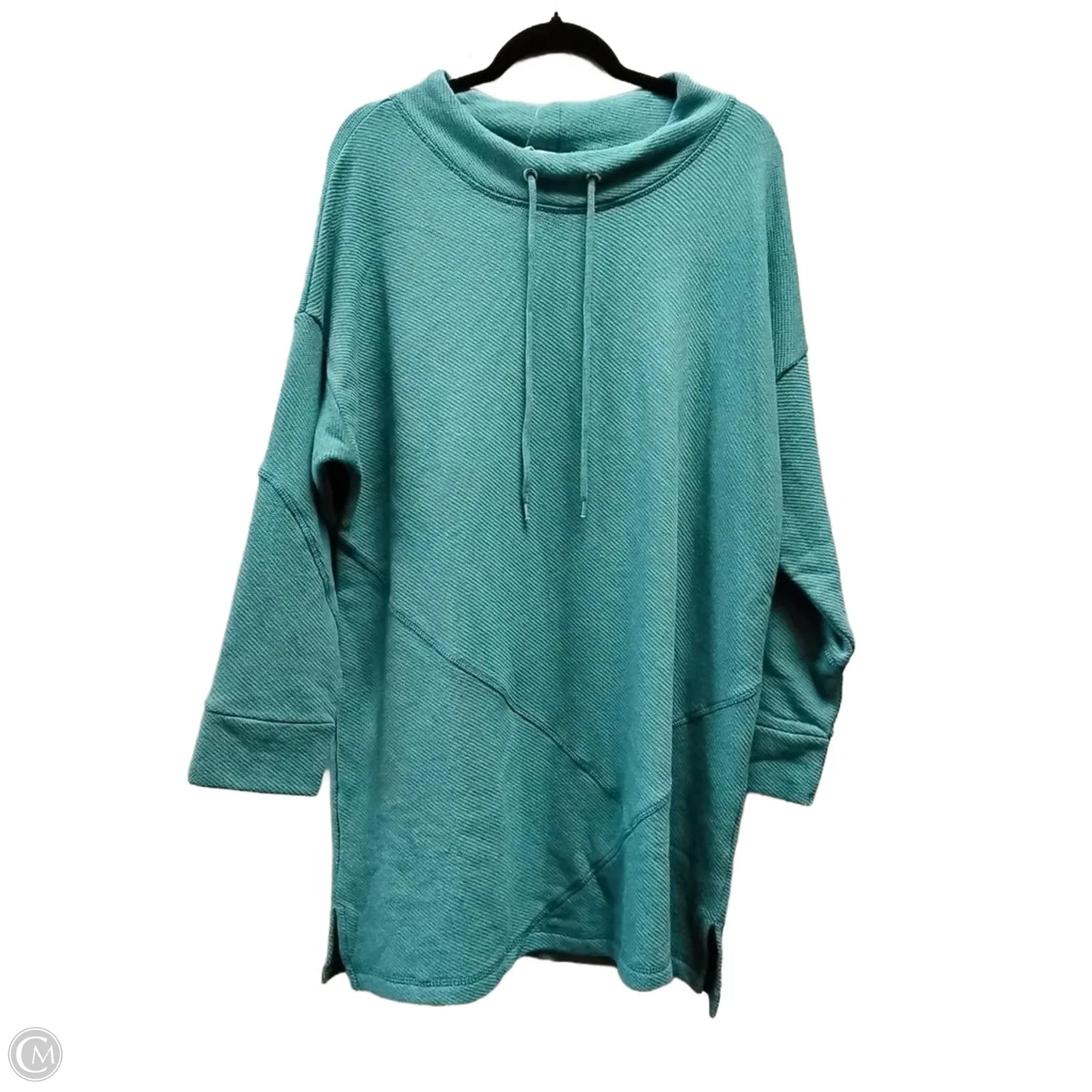 Sweatshirt Collar By Soft Surroundings In Blue, Size: 2x