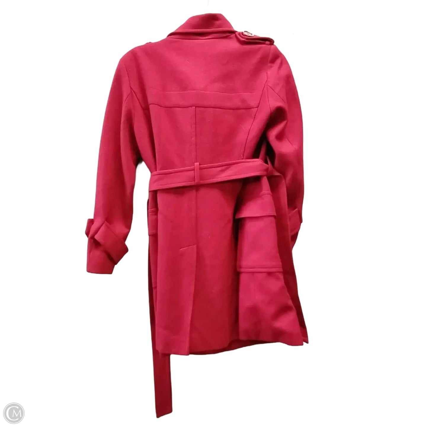 Coat Peacoat By Clothes Mentor In Red, Size: 6