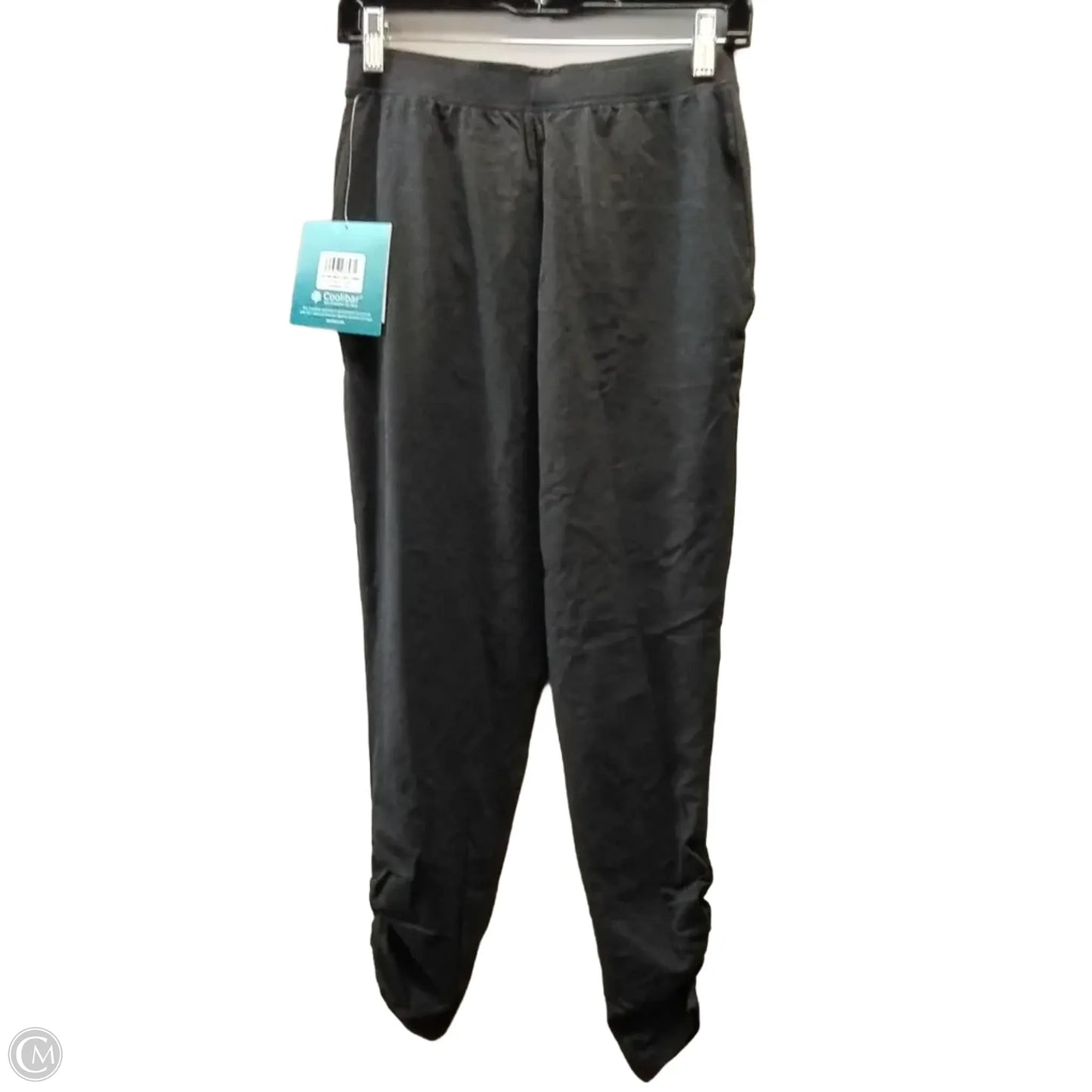 Athletic Leggings By Coolibar In Grey, Size: Xs