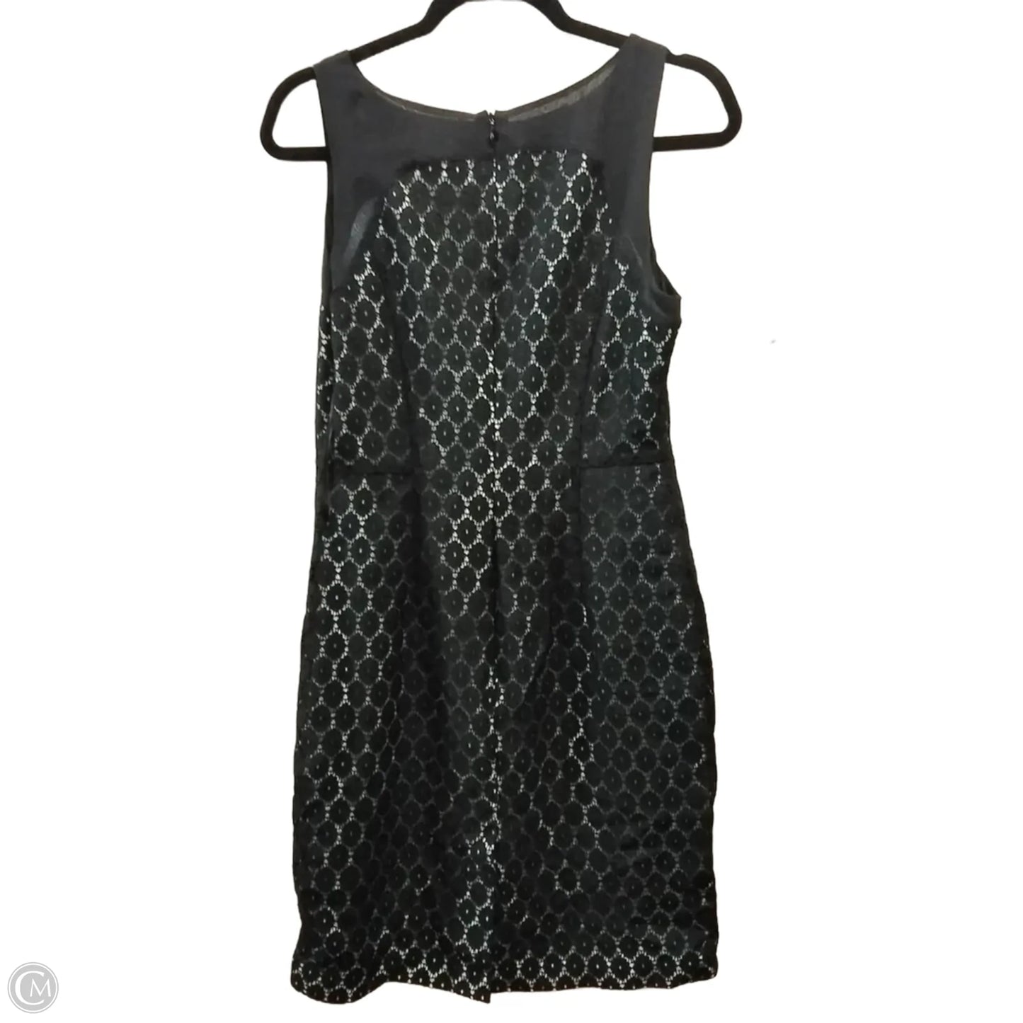 Dress Casual Midi By Worthington In Black & Blue, Size: 10