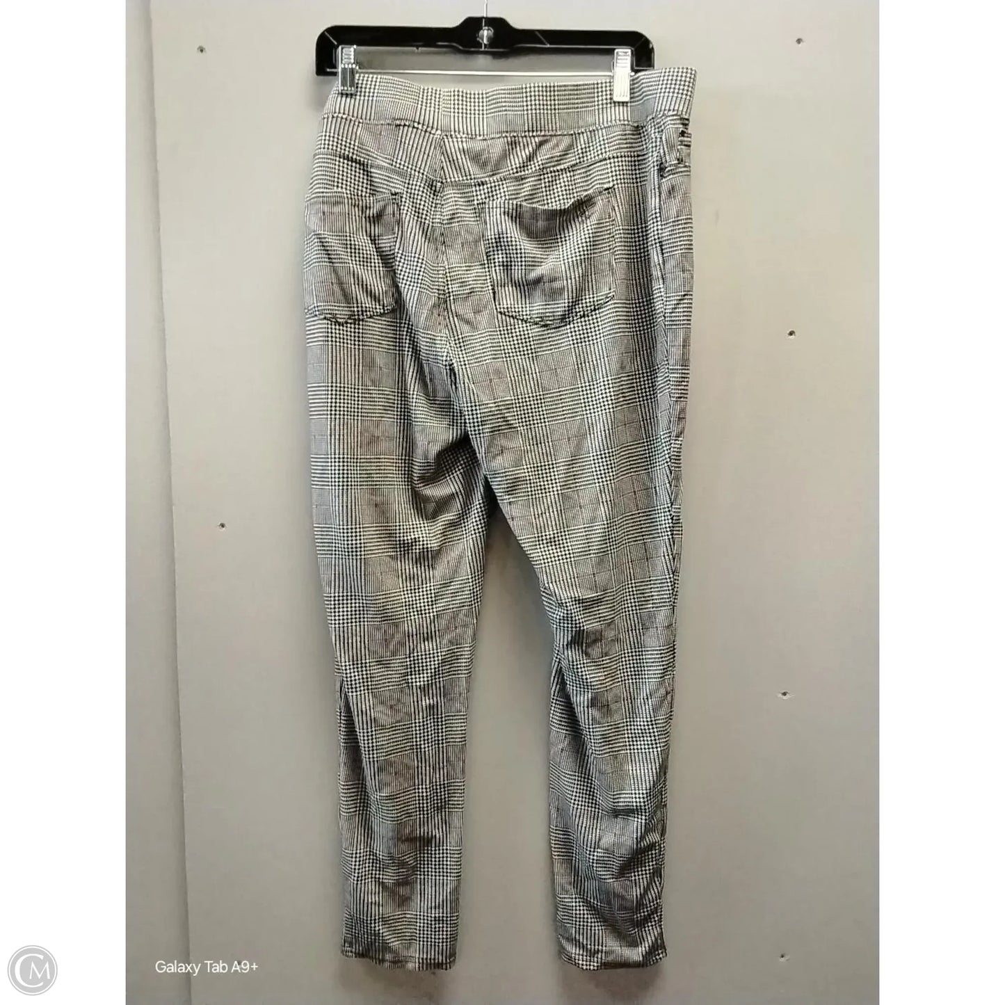 Pants Leggings By Seven 7 In Checkered Pattern, Size: Xxl