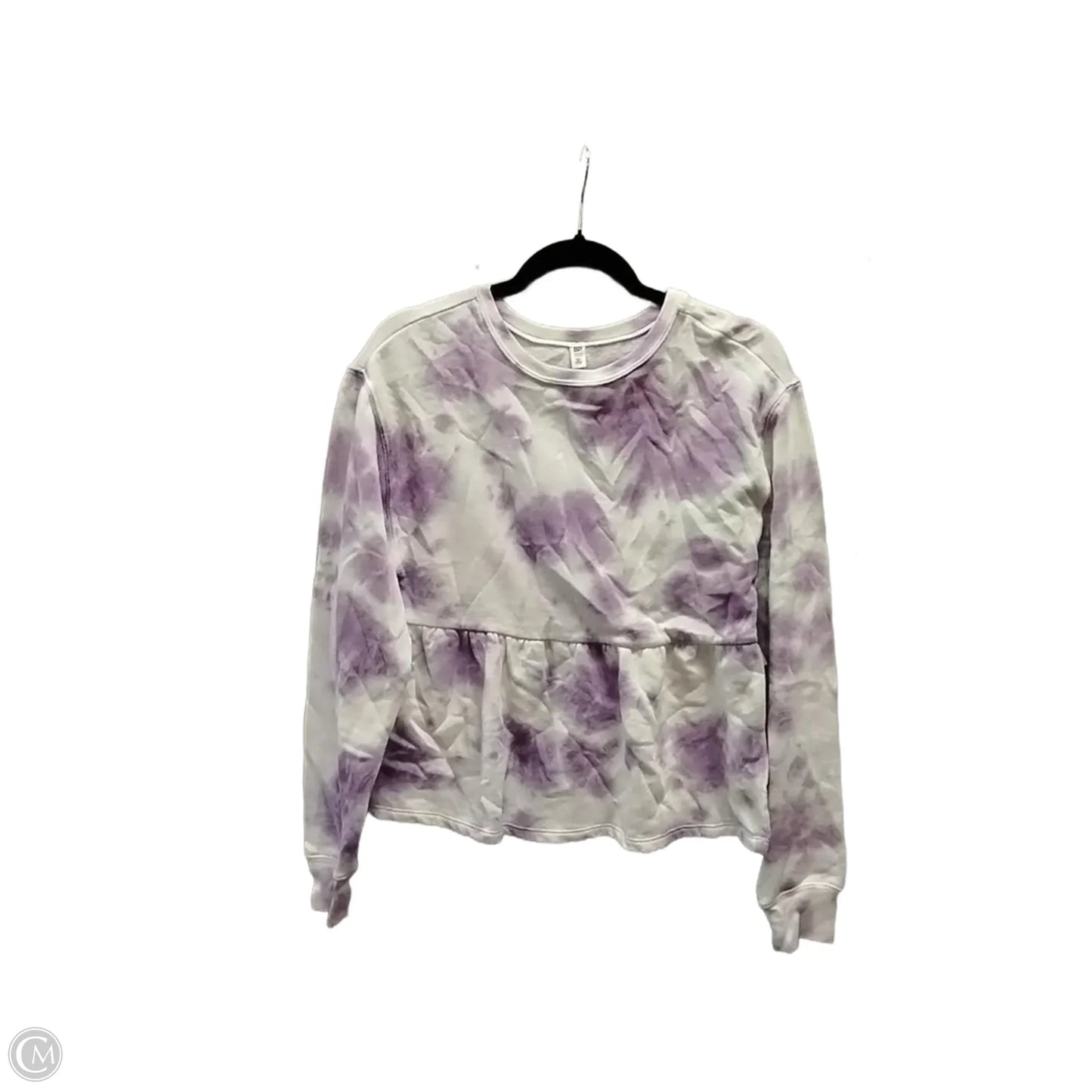 Sweatshirt Crewneck By Bp In Tie Dye Print, Size: Xs