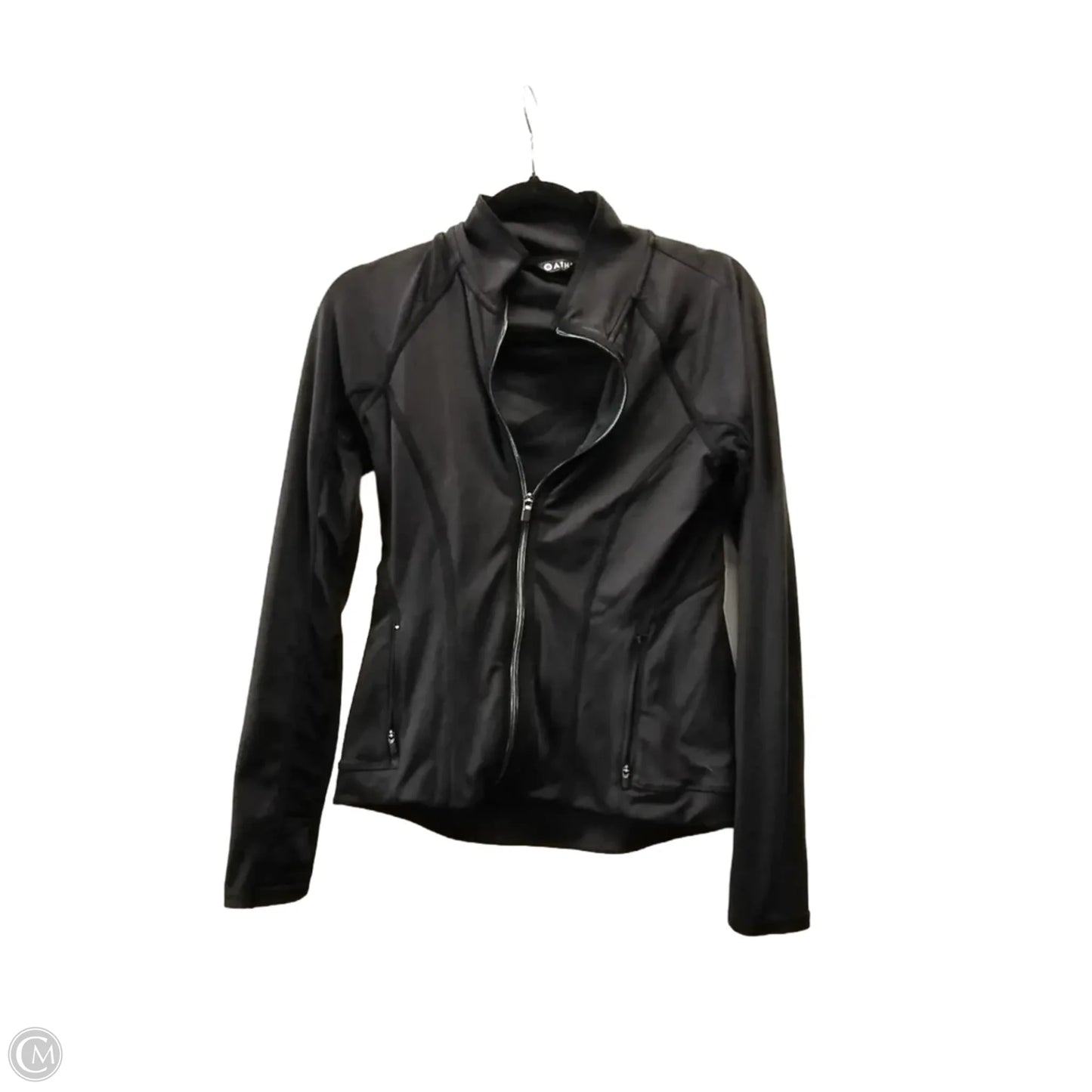 Athletic Jacket By Athleta In Black, Size: Xs
