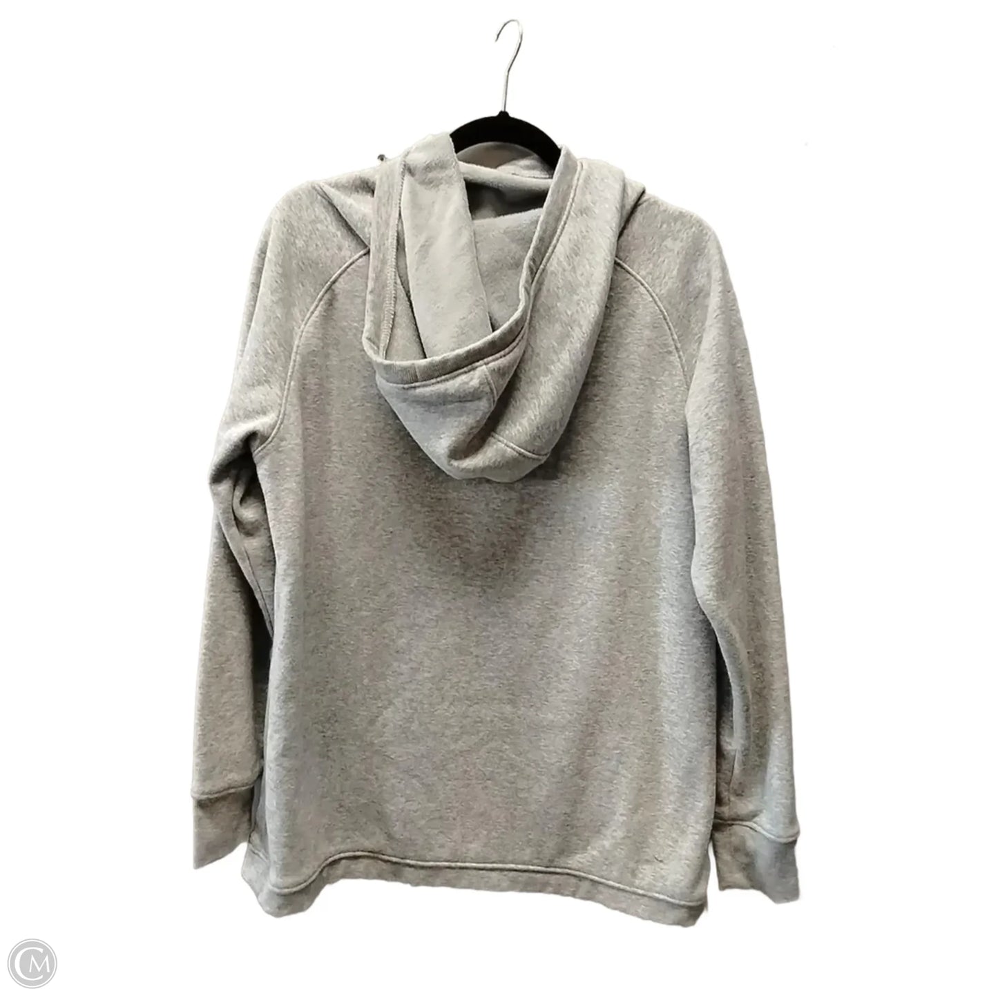 Sweatshirt Hoodie By Active Life In Grey, Size: L