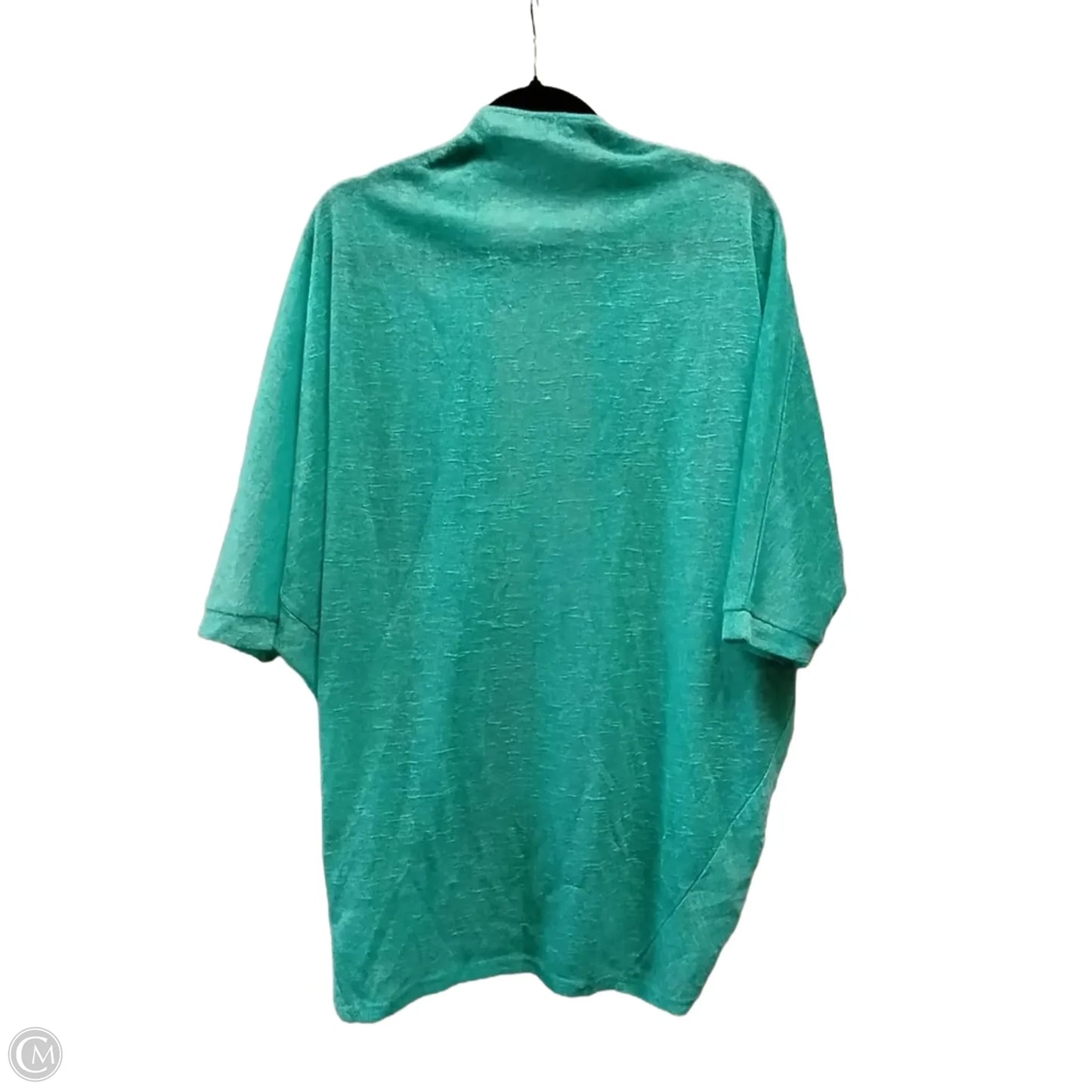 Sweater Short Sleeve By Clothes Mentor In Green, Size: M