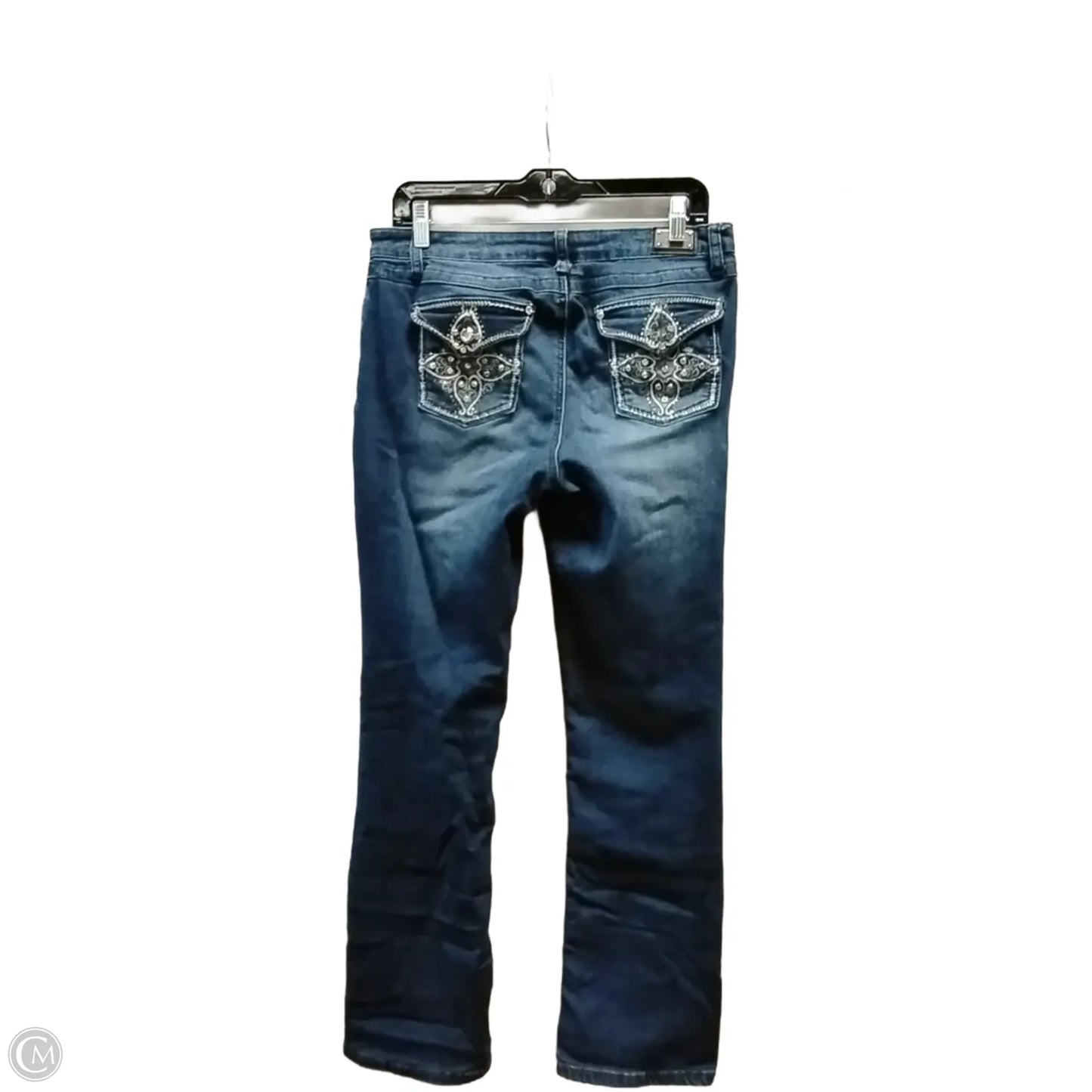 Jeans Boot Cut By Earl Jean In Blue, Size: 12