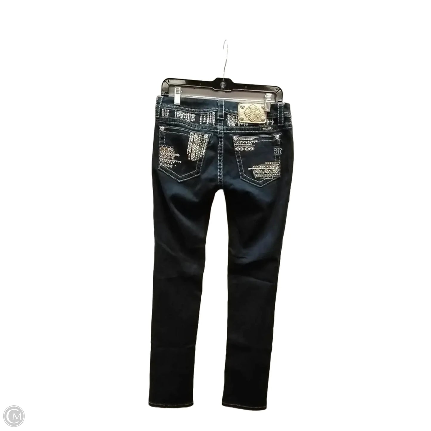 Jeans Skinny By Miss Me In Blue, Size: 8