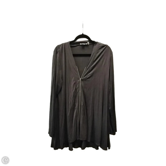 Sweatshirt Crewneck By Simply Noelle In Grey, Size: L