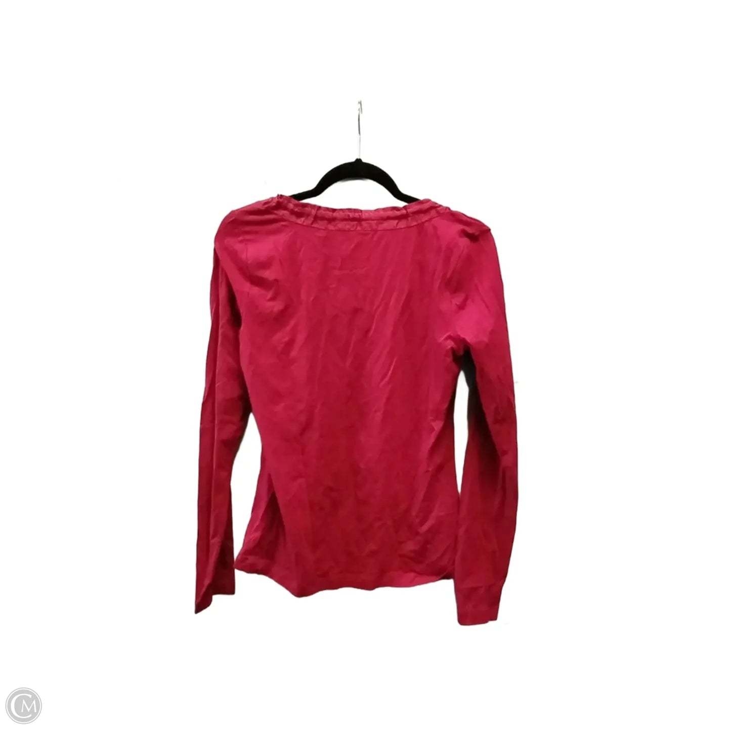Top Long Sleeve By Loft In Red, Size: M
