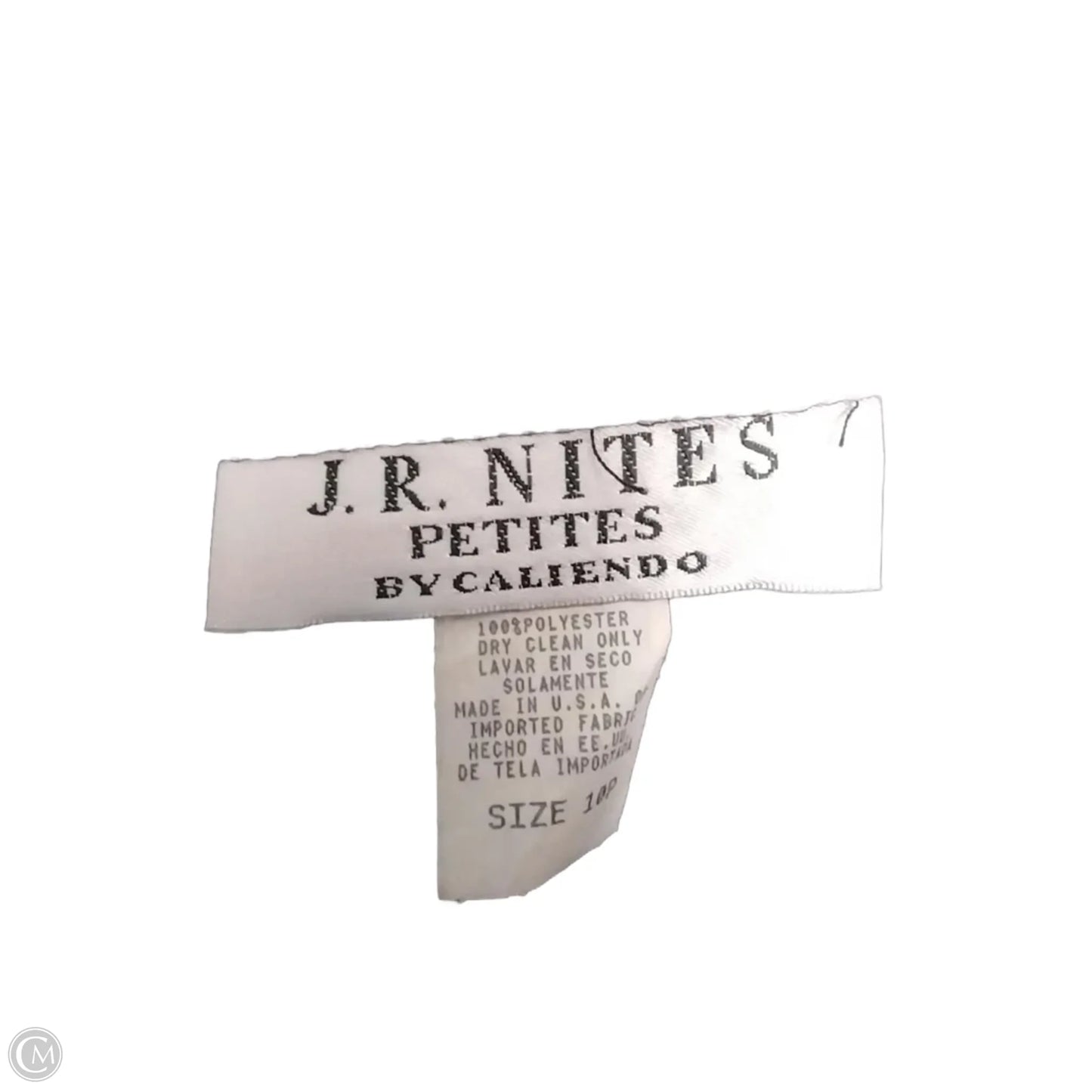 Pants Dress By Jr Nites In Black, Size: 10p