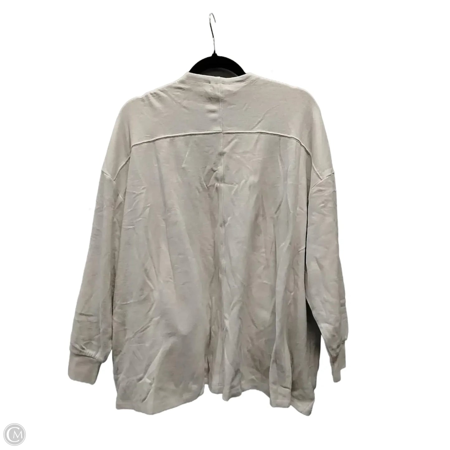 Sweatshirt Crewneck By Barefoot Dreams In Beige, Size: M
