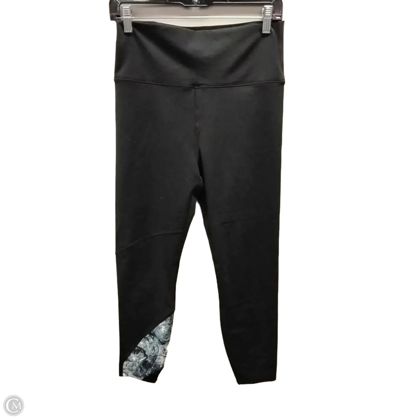 Athletic Leggings By Clothes Mentor In Black & Blue, Size: M