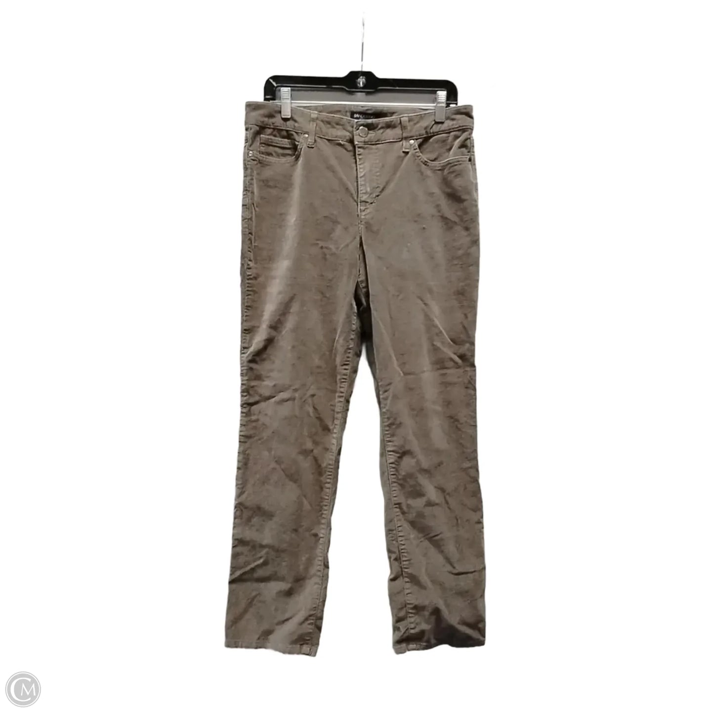 Pants Corduroy By Bandolino In Brown, Size: 10