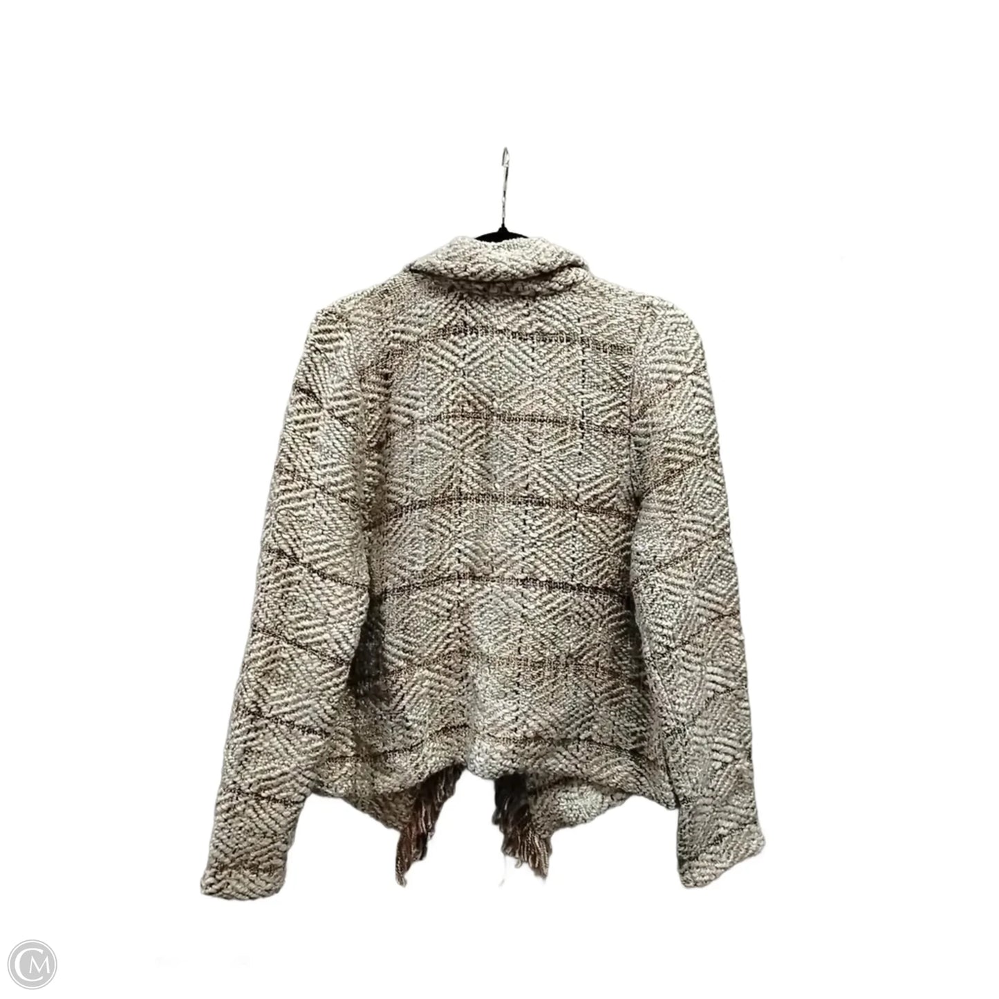 Sweater Cardigan By Chicos In Multi-colored, Size: L