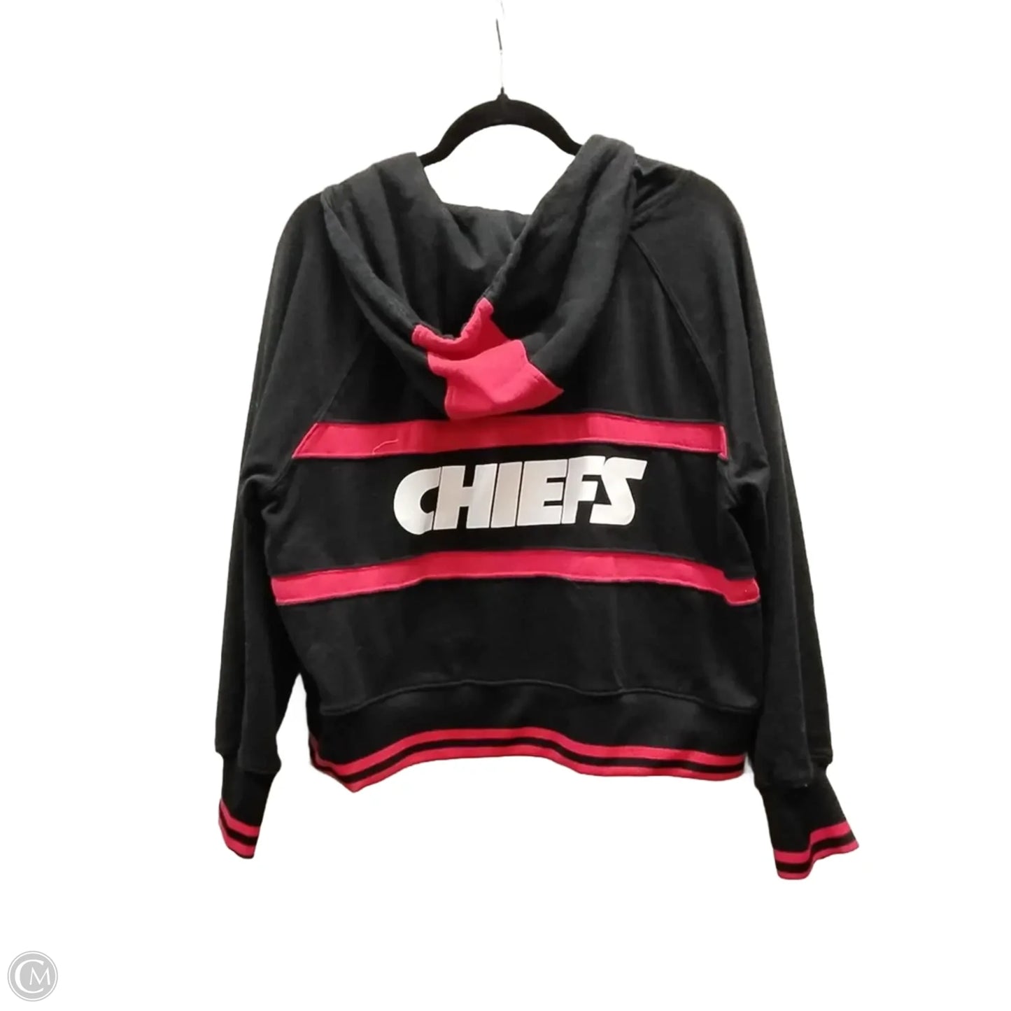 Sweatshirt Hoodie By Nfl In Black, Size: Xl