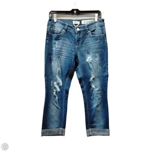 Jeans Cropped By Clothes Mentor In Blue, Size: 9