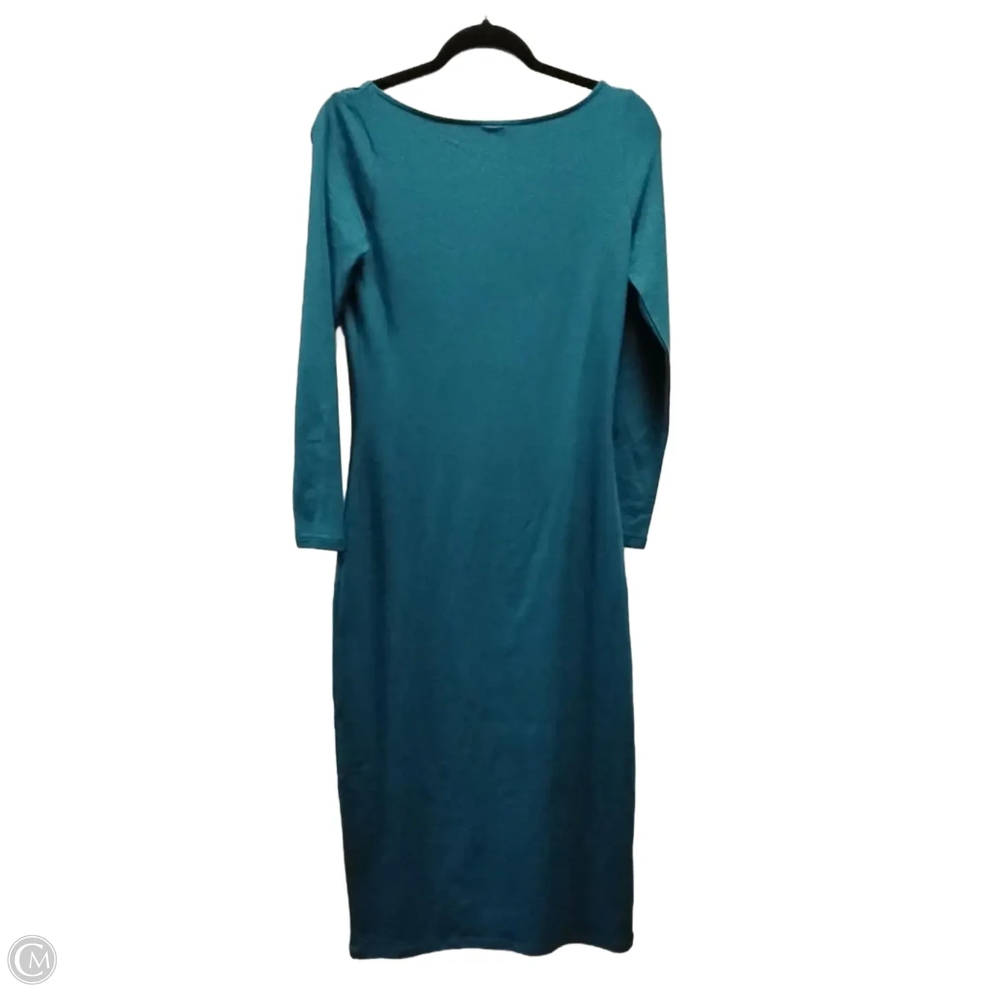 Dress Casual Midi By Wild Fable In Green, Size: M