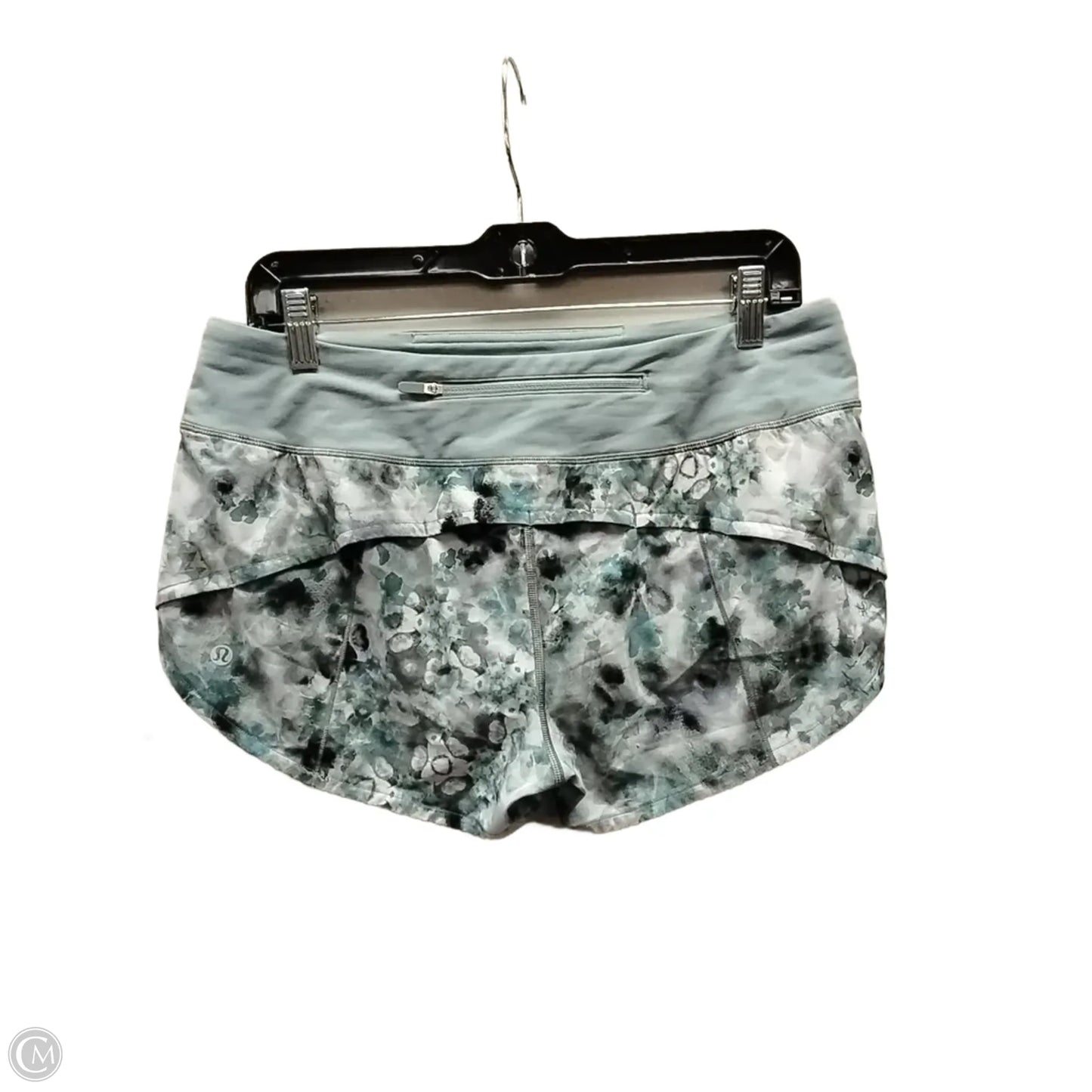 Athletic Shorts By Lululemon In Tie Dye Print, Size: S