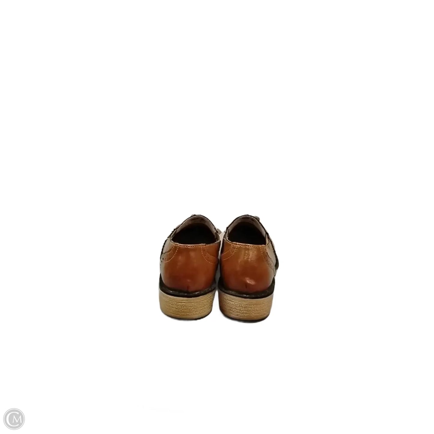 Shoes Flats By Clothes Mentor In Brown, Size: 7.5