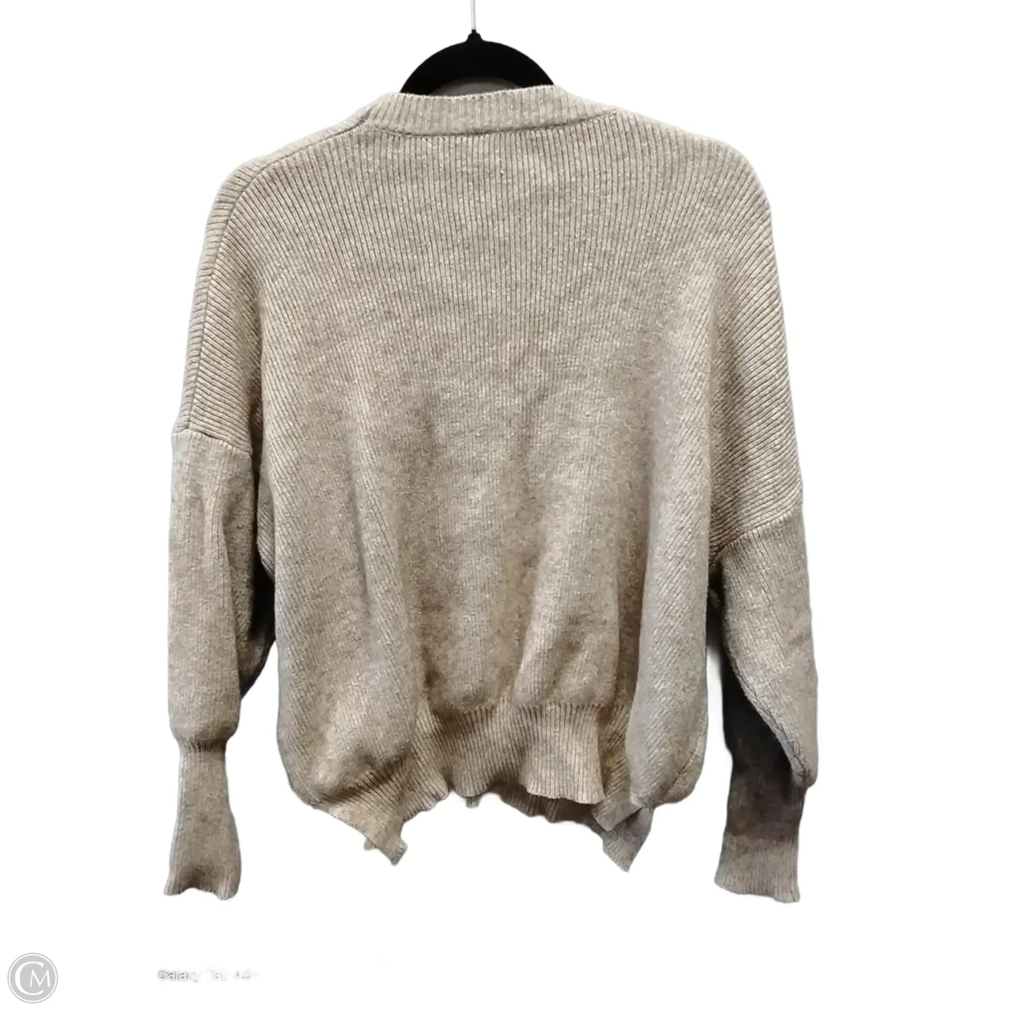 Sweater By Clothes Mentor In Beige, Size: M