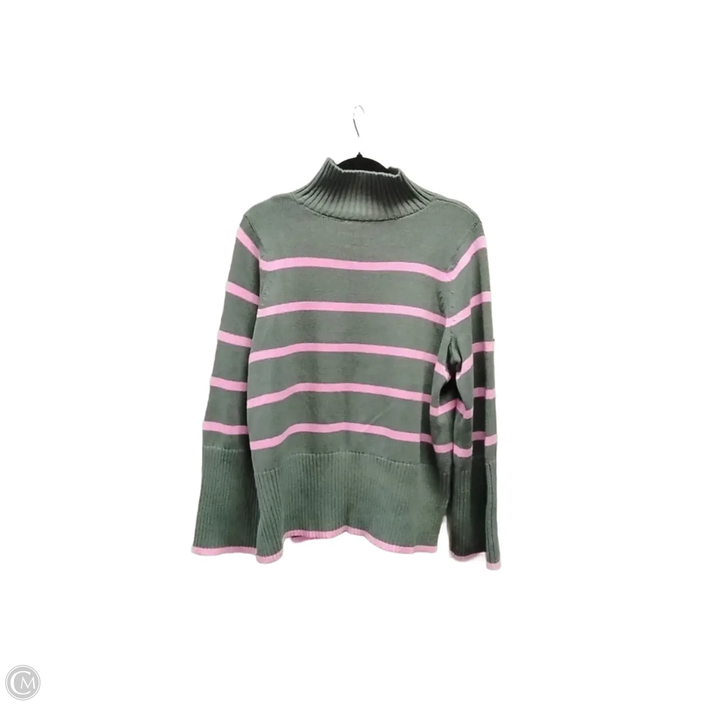 Sweater By Free Assembly In Striped Pattern, Size: M