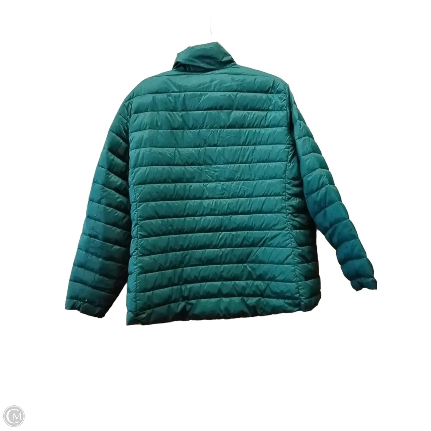 Coat Puffer & Quilted By Clothes Mentor In Green, Size: 2x