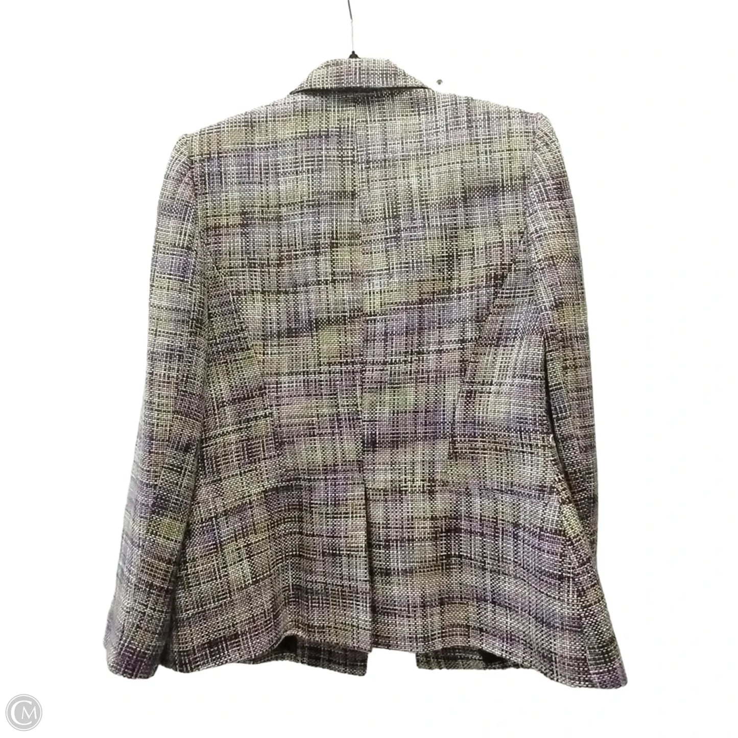 Blazer By Sag Harbor In Checkered Pattern, Size: 10