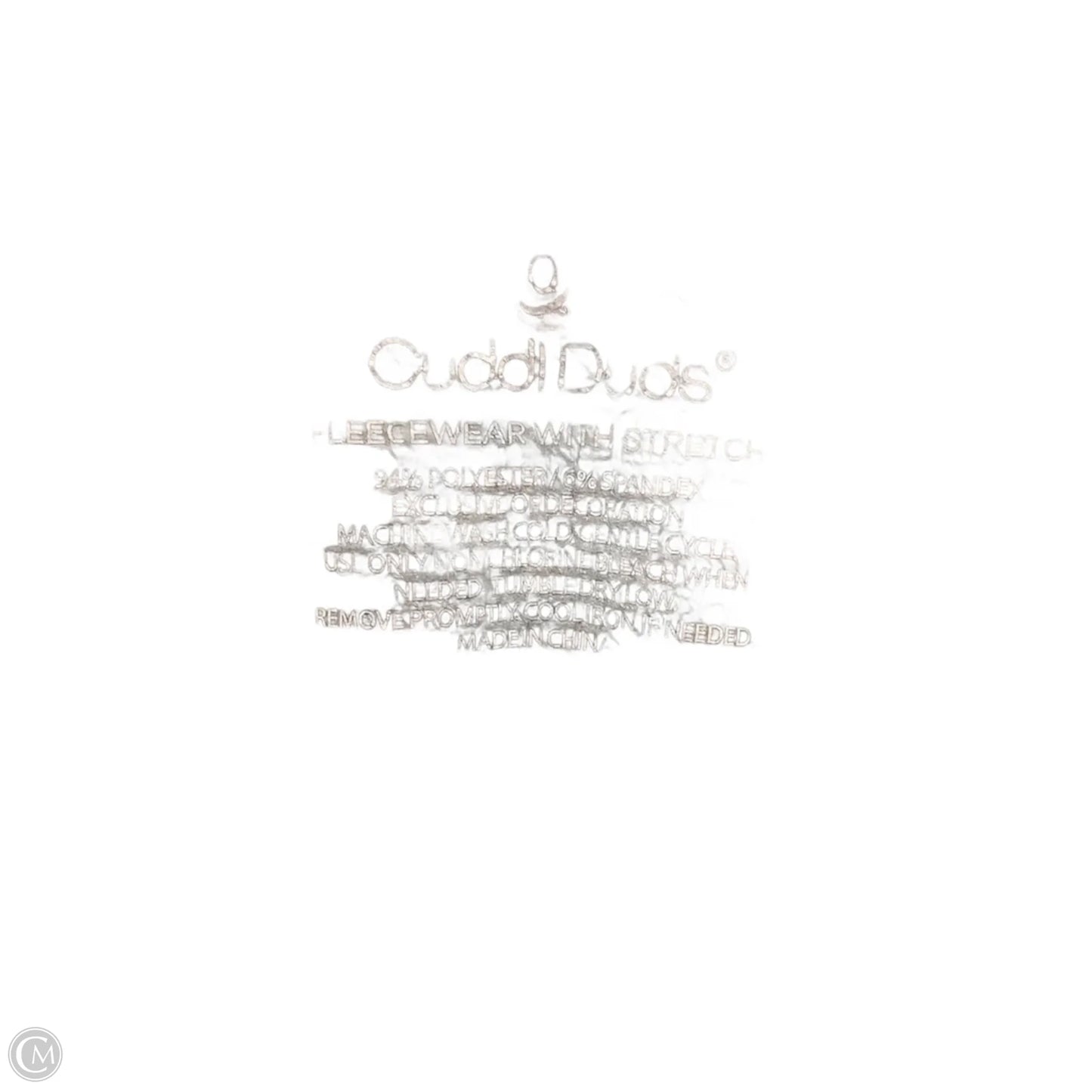 Sweatshirt Crewneck By Cuddl Duds In Blue, Size: L