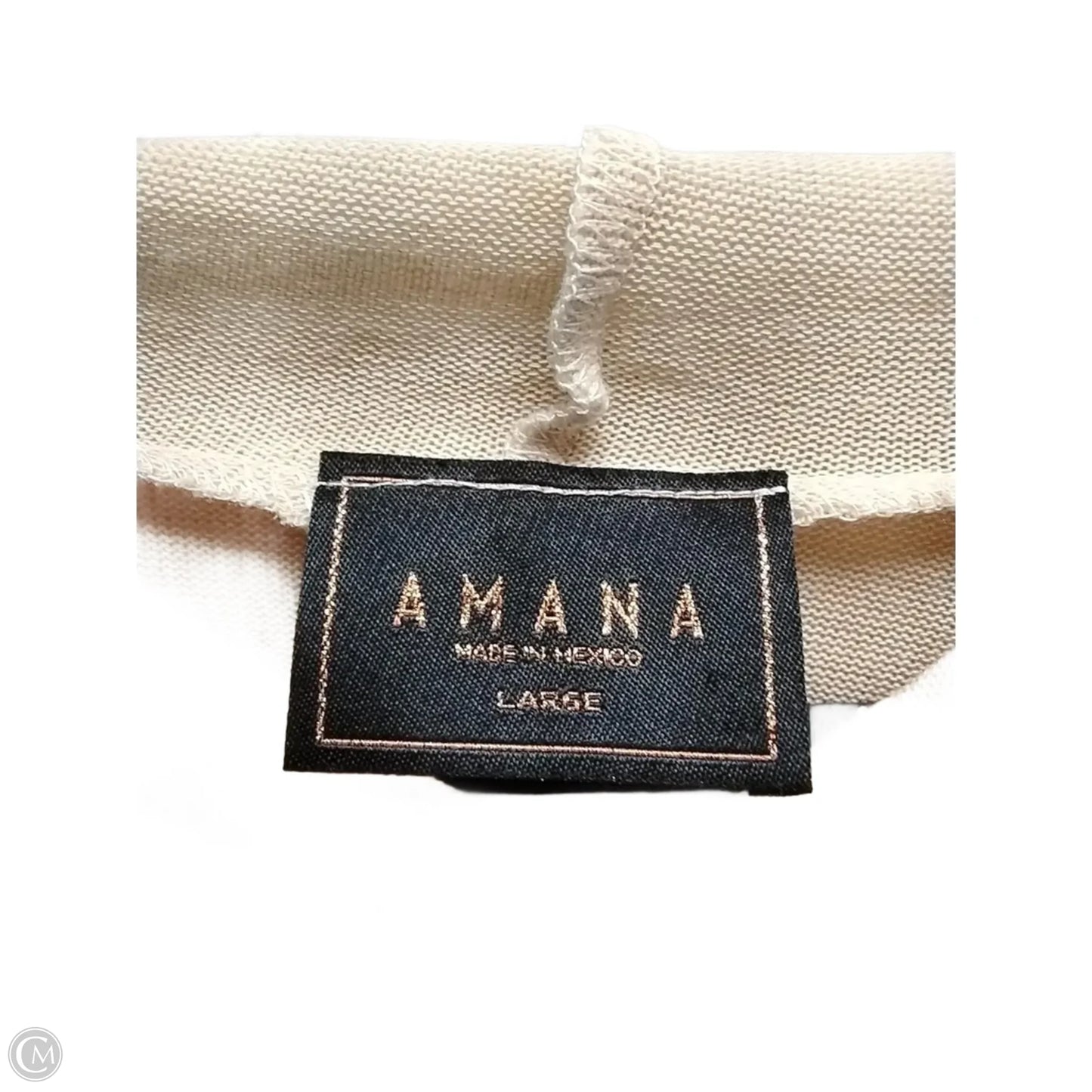 Sweater By Clothes Mentor In Beige, Size: L